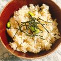yukarin222's cooksnap of when they made ツナと塩昆布の炊き込みごはん.