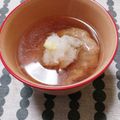 ﾁｲﾁｬﾝﾏﾏ's cooksnap of when they made 揚げ餅のお吸い物.