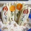 クックQ8X5CH☆'s cooksnap of when they made フラワーフルーツサンド❀.