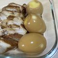 ももゆみ1230's cooksnap of when they made チャーシューのタレで作る煮卵.