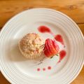 LULU♡まみ's cooksnap of when they made ひな祭りにも♡いちごミルクマフィン.
