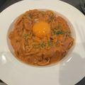 ティモしー's cooksnap of when they made カルボナーラチリトマト.