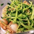 ほのけんmama's cooksnap of when they made 豆苗とホタテのレモンバター炒め.