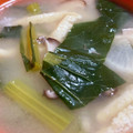 お塩と砂糖's cooksnap of when they made だいこんと小松菜のみそ汁.