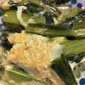 べりばなな's cooksnap of when they made 小松菜の卵とじ.