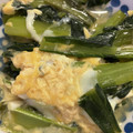 べりばなな's cooksnap of when they made 小松菜の卵とじ.