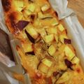 h184's cooksnap of when they made おからパウダーでさつまいもパウンドケーキ.