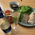 まりとっかり's cooksnap of when they made 圧力鍋で簡単！韓国茹で豚・ポッサムとタレ.