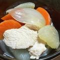 おかもとぶし's cooksnap of when they made 胸肉と大根の煮物　ぱさつかない☆.
