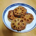 mikechan18's cooksnap of when they made れんこんのはさみ焼き(鶏ひき＆ねぎ).