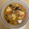 ピーナッツ子♪'s cooksnap of when they made 簡単ホットアンドサワースープ♪ 酸辣湯風.