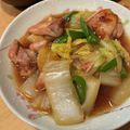 ほのぼのいっこ's cooksnap of when they made 鶏もも肉と白菜のオイスターソース炒め.