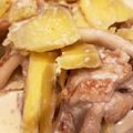 クックLZ7E8G☆'s cooksnap of when they made 鶏もも肉とさつまいものクリーム煮.