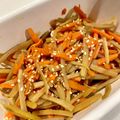 ウマナミ's cooksnap of when they made 離乳食〜幼児食！簡単きんぴらごぼう☆.
