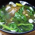 ﾋﾟﾛﾐ♡'s cooksnap of when they made 父の簡単☆お吸い物.