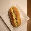 みるく茶's cooksnap of when they made 朝食☆ほうれん草卵サラダサンドイッチ.