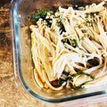 カズ形33's cooksnap of when they made えのきとたっぷり大葉の梅ポン酢和え.