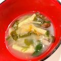 悠LOVE航's cooksnap of when they made カット野菜や鍋の残り野菜で具沢山お味噌汁.