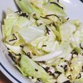 まる゜'s cooksnap of when they made 止まらない！塩昆布のやみつきキャベツ★.