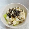 アミカママa's cooksnap of when they made 10秒でコクうま☆豆腐サラダ.