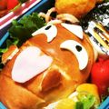 ♥️RISA♥️'s cooksnap of when they made ハロウィン★おばけサンドイッチ.