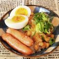 あーこ姐's cooksnap of when they made 納豆ウインナーごはん♬時短丼♥簡単朝食.