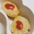 ﾂｰﾄﾝ青木's cooksnap of when they made 手づかみ離乳食♡お豆腐チキンナゲット.