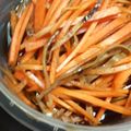ちびのすけ's cooksnap of when they made 簡単おつまみ☆いか人参.