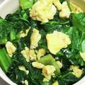 みぽぴぽ's cooksnap of when they made かつお菜と卵の中華炒め.