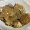 papikun's cooksnap of when they made 鶏挽肉と大根と厚揚げの炒め煮.