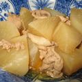ミニッツメイド's cooksnap of when they made 大根の炒め煮☆豚肩ロース.
