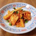 やなぎだまこ's cooksnap of when they made 相性バッチグー　穂先タケノコのキムチ炒め.