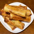 ma2kaboch's cooksnap of when they made 我が家定番の春巻き（包み方写真つき）.