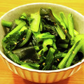 かなりんココりん's cooksnap of when they made 小松菜と乾燥ワカメの麺つゆ炒め.