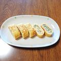 もふもふクロさん's cooksnap of when they made 大葉の卵焼き.