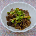 まこさんど's cooksnap of when they made 【農家のレシピ】牛肉ときのこの旨煮.