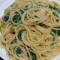 こうのとりヒロシ's cooksnap of when they made 鮭フレークとほうれん草のクリームパスタ.