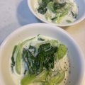 yu🐓's cooksnap of when they made 青梗菜のクリーム煮.