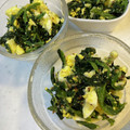 yu228's cooksnap of when they made １束完食！　ほうれん草と卵の塩麹サラダ♪.