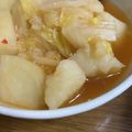 手抜きクック's cooksnap of when they made 鱈と白菜・じゃがいものキムチ風煮.