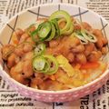あーこ姐's cooksnap of when they made 切り干し大根リメイク納豆ご飯!ズボラ飯.