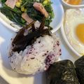 yu🐓's cooksnap of when they made ゆかりの混ぜご飯に昆布の佃煮おにぎり.