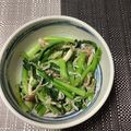 おはなすき's cooksnap of when they made 小松菜としめじのじゃこ炒め.
