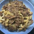 ＭＩ−ＳＡＮ's cooksnap of when they made 牛肉とれんこんの甘辛炒め.