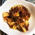 猫田課長's cooksnap of when they made 梅かつおにんにく.