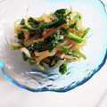 きなこたろー☆'s cooksnap of when they made 焼肉のタレで　ニラともやしのナムル.
