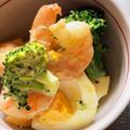SuperLights's cooksnap of when they made 海老とブロッコリーと卵のサラダ.