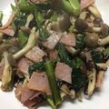 クック2H9MD0☆'s cooksnap of when they made しめじと小松菜の塩昆布ソテー.
