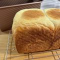にしみき0128's cooksnap of when they made 手作りならでは！ハーフ&ハーフあん食パン.
