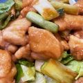マルコとジーナ's cooksnap of when they made 鶏肉と白ネギのわさび照り焼き.